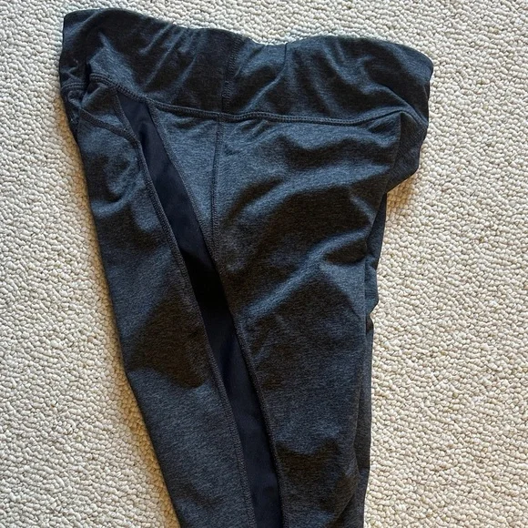 Xersion Charcoal and Black Active Leggings - Picture 8 of 9